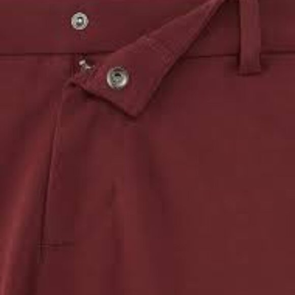 Swet Tailor EveryDay Chino Short in Oxblood  Mens Size 28 every day NWT - Picture 4 of 7